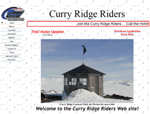 Tablet Screenshot of curryridgeriders.com